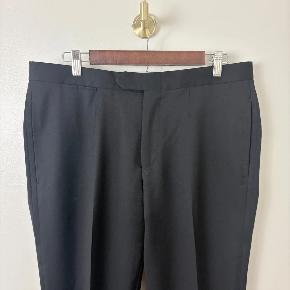 Ermenegildo Zegna Tuxedo Suit Black‎ Multiseason Mila Wool 48C 43